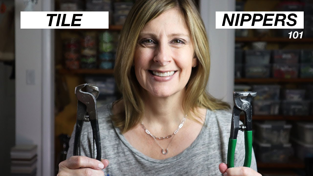 TILE NIPPERS FOR MOSAICS | How to Use, Materials to Cut, 5 Tips on Safety, + Maintenance
