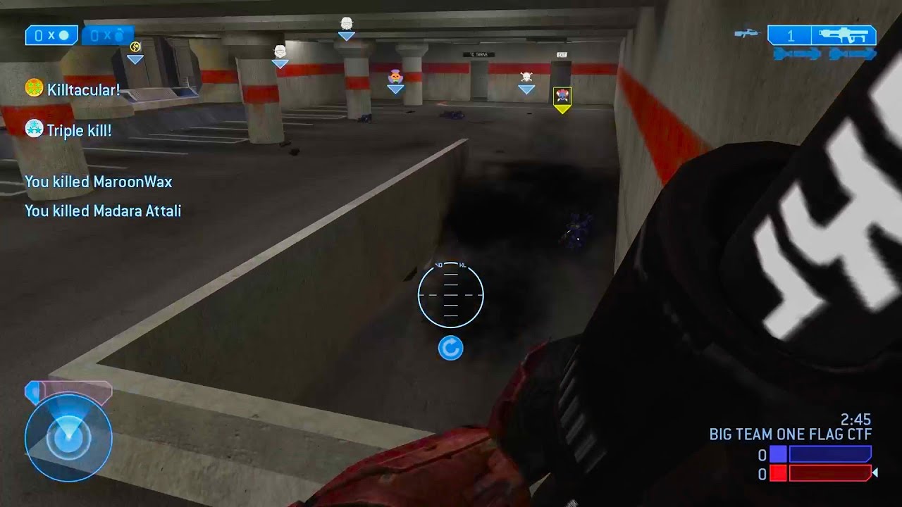 Halo 2 Terminal One Flag CTF w/ Donut lad! *Live Comms* (54 Kills)