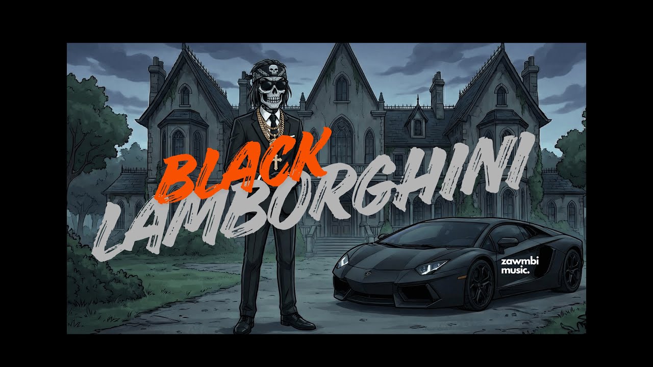 Black Lamborghini (Official Lyric Video) | Zawmbimusic | Trap 2026 | Rap #trap #lamborghini #rap