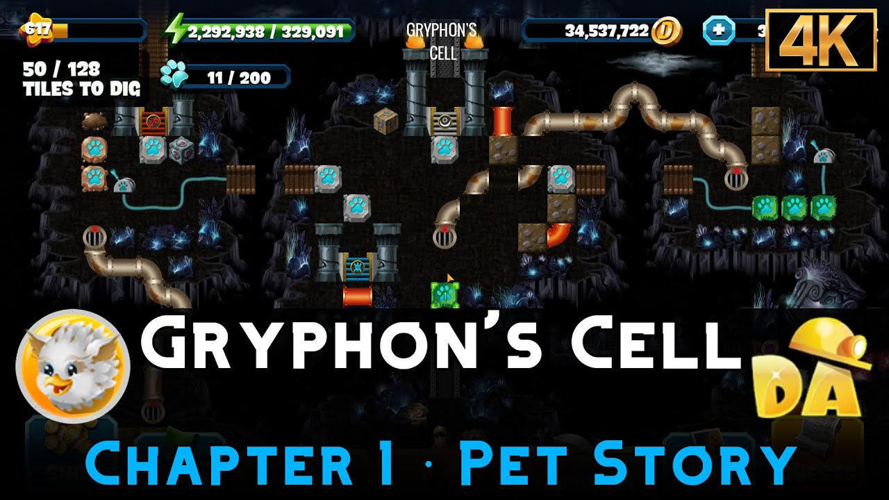 Gryphon's Cell | Chapter 1 - Pets #10 | Diggy's Adventure