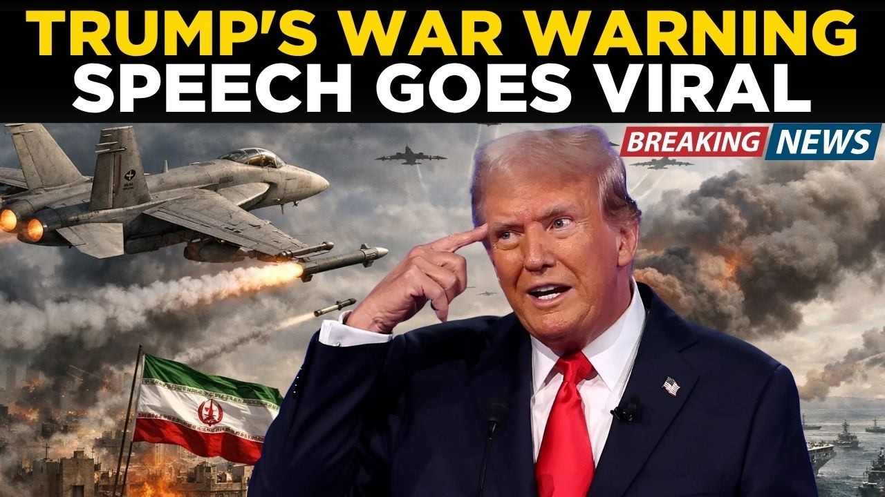 US NEWS LIVE: Trump Makes Huge Statement on Iran War, Speech Goes viral, Nation in Shock! | US IRAN