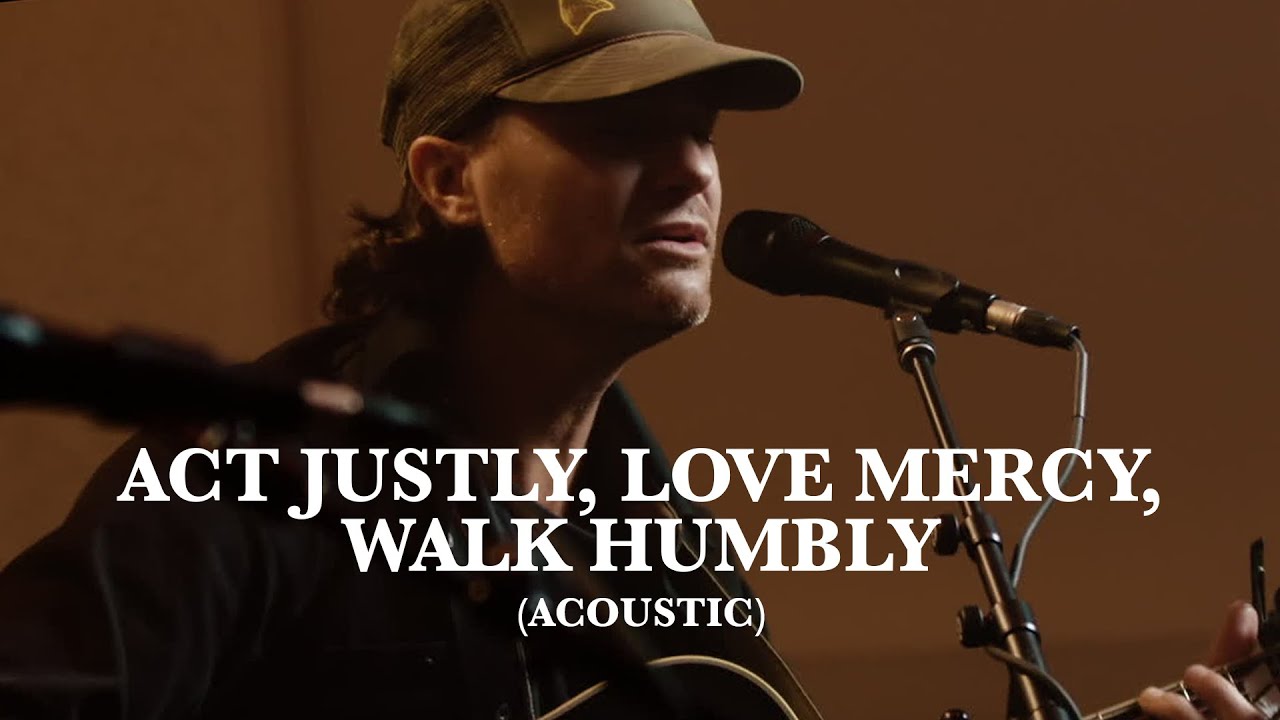 Pat Barrett &ndash; Act Justly, Love Mercy, Walk Humbly (Official Acoustic Video)