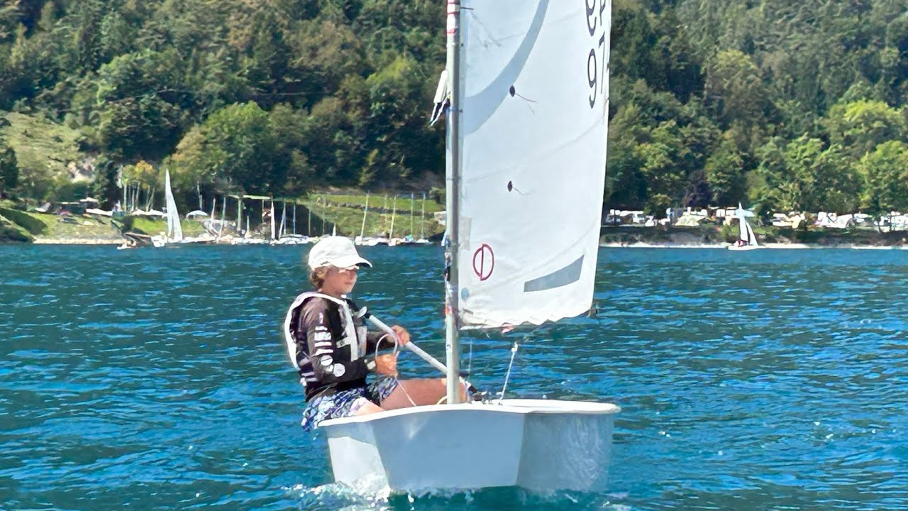 Training Pre Euro TR 2023 #optimist #sailing #ledro