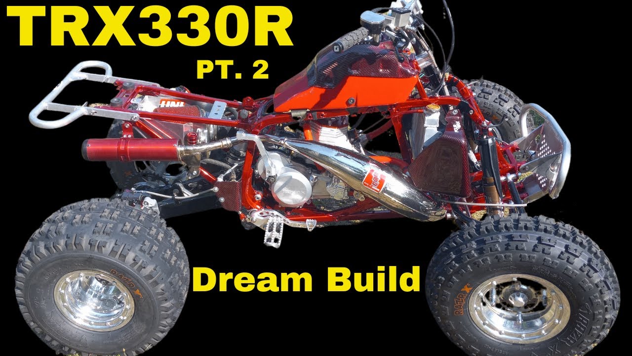 Строим свою мечту: двухтактный Trx250R. Часть 2