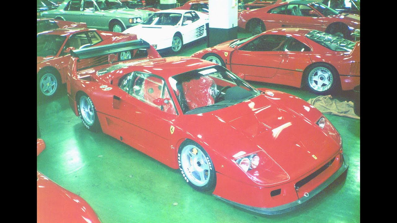 フェラーリＦ４０ エヴォリツゥオーネ(Competizione LM改)Ferrari F40 Evoluzione 富士スピードウェイ ３Ｌ_Ｖ８ツインターボ７８０馬力 Pure Sound !!