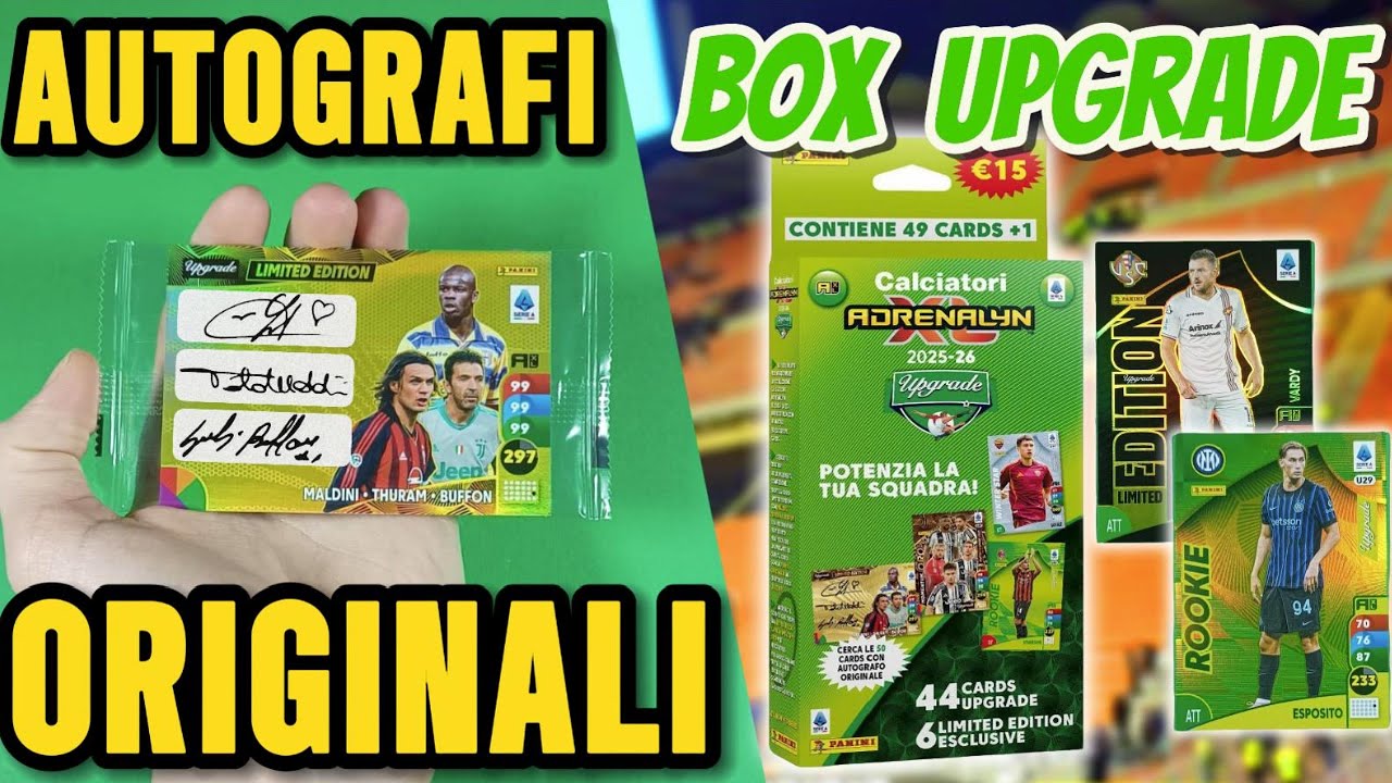 BOX UPGRADE ADRENALYN XL 2025-26 - AUTOGRAFI ORIGINALI!?!