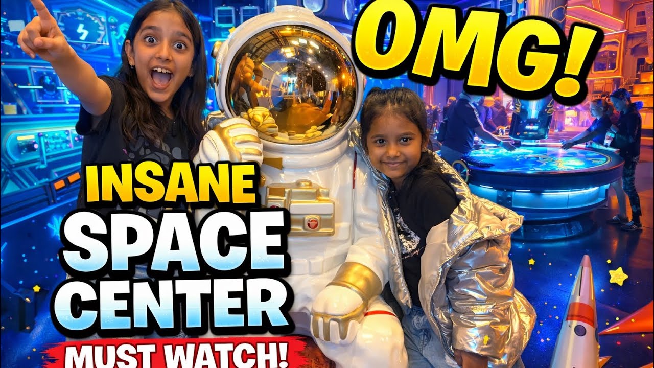 OMG! Kids Explore INSANE Space Center 🚀🤯 | Fun Science Activities