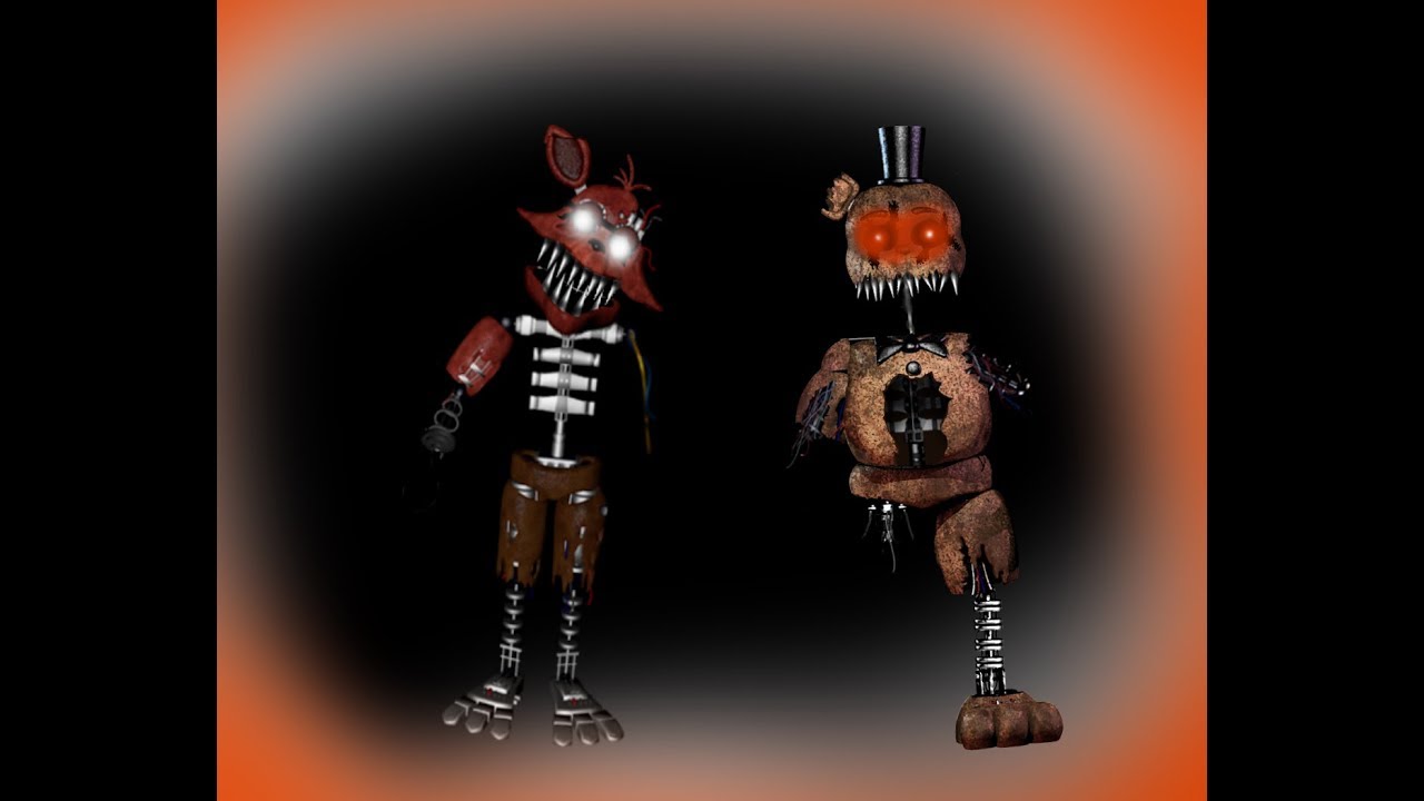 [FNaF speed edit] Nightmare ignited Freddy & Foxy