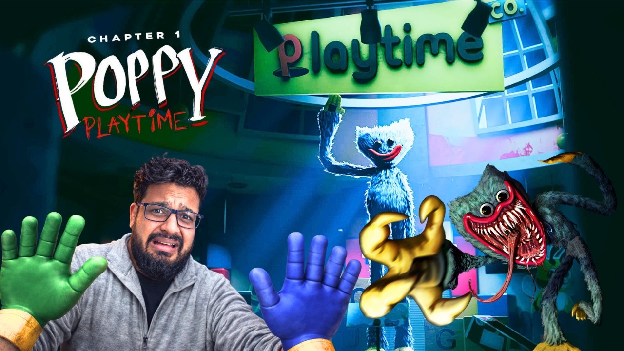 This Toy Chases You… | Poppy Playtime Chapter 1 Gameplay | A Tight Squeeze #PoppyPlaytime