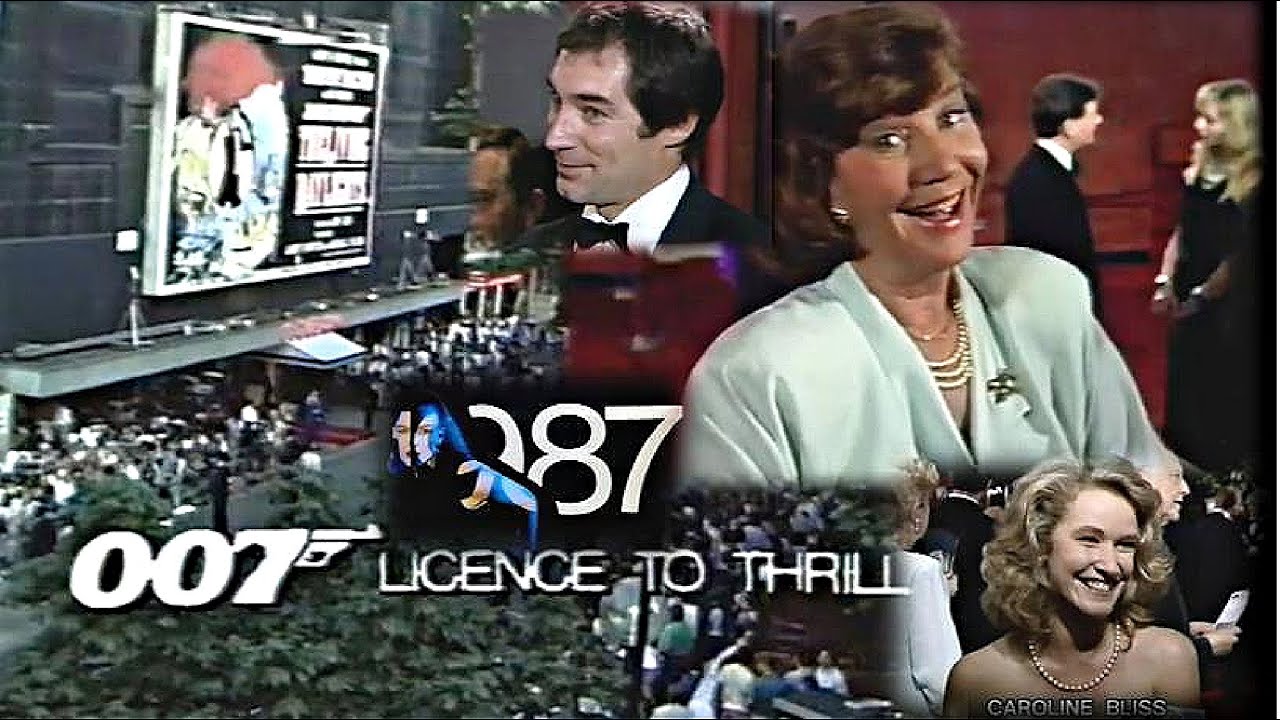 Lois Moneypenny Maxwell catty, 1987 Bond premiere, Living Daylights