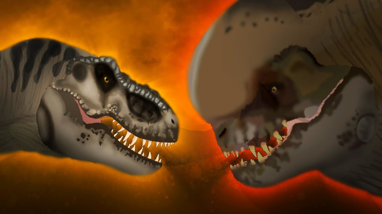D. Rex Vs T. Rex | Animation