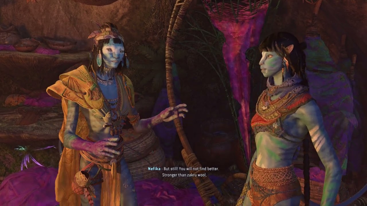 Avatar: Frontiers of Pandora - The Aranahe Clan: Follow Nefika: Meet Koranu and Buy Crafting Designs