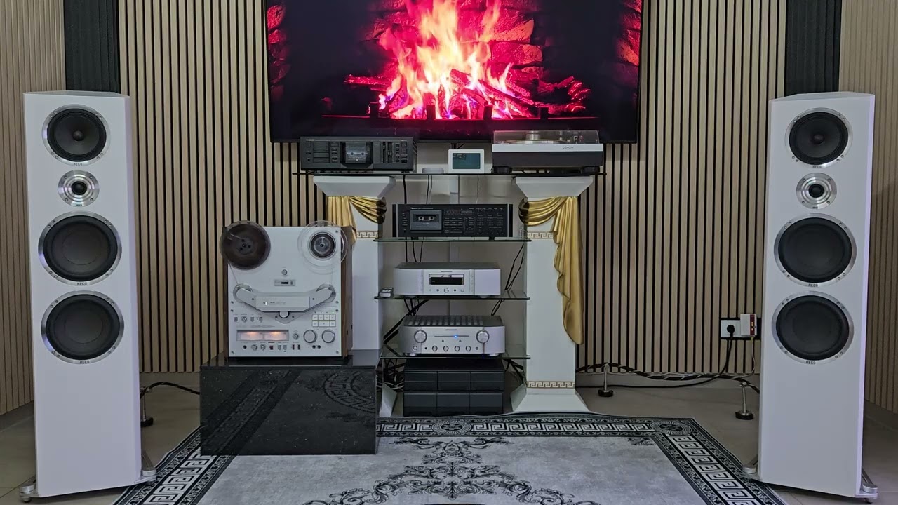 Гр СТЕКЛОВАТА  : AKAI-GX-646+MARANTZ-PM8003+Heco Celan Revolution 9