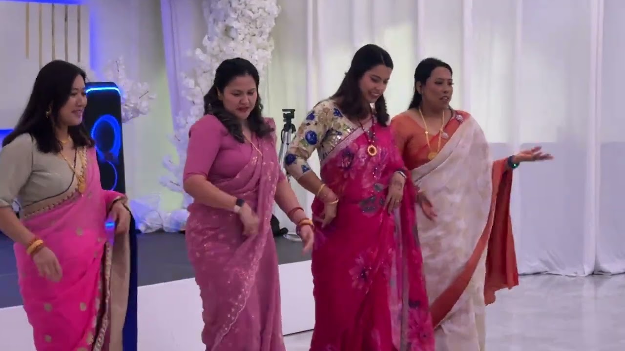 Group dance @ Shova dd and Sundar Dai ko 25th marriage anniversary 