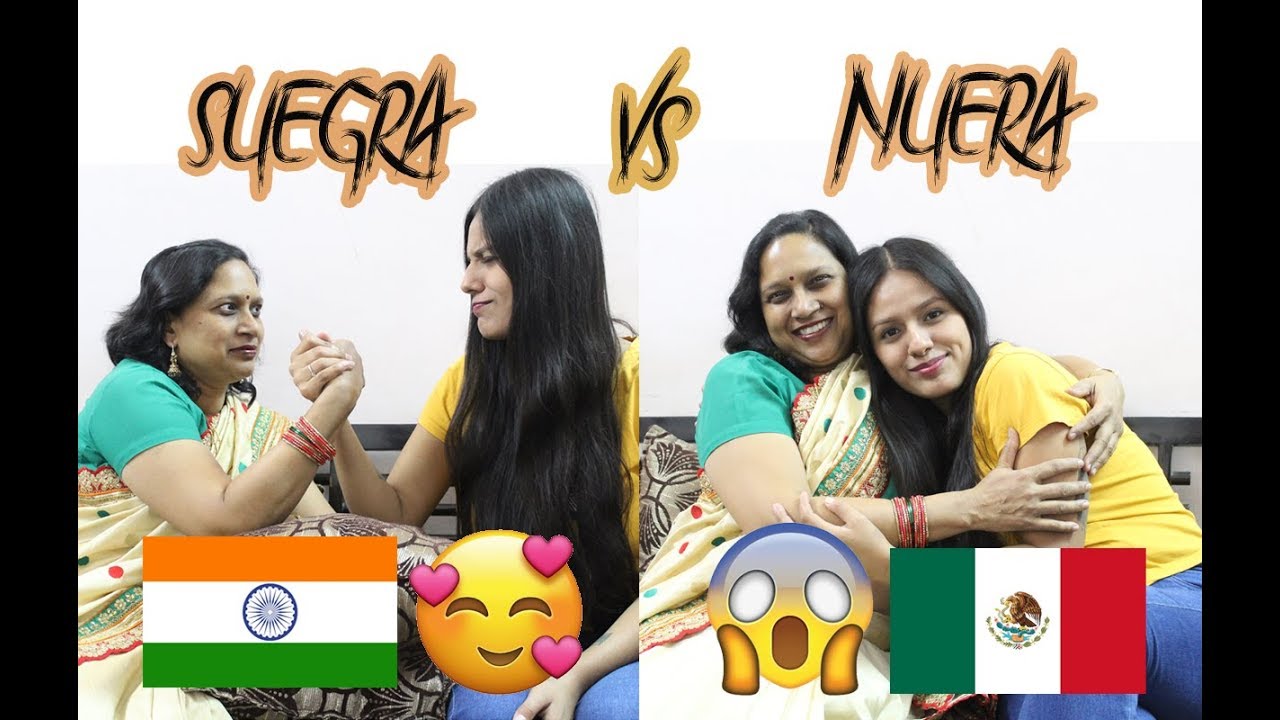 TAG de la SUEGRA| Nuera MEXICANA Suegra INDIA| MEXICANA EN LA INDIA