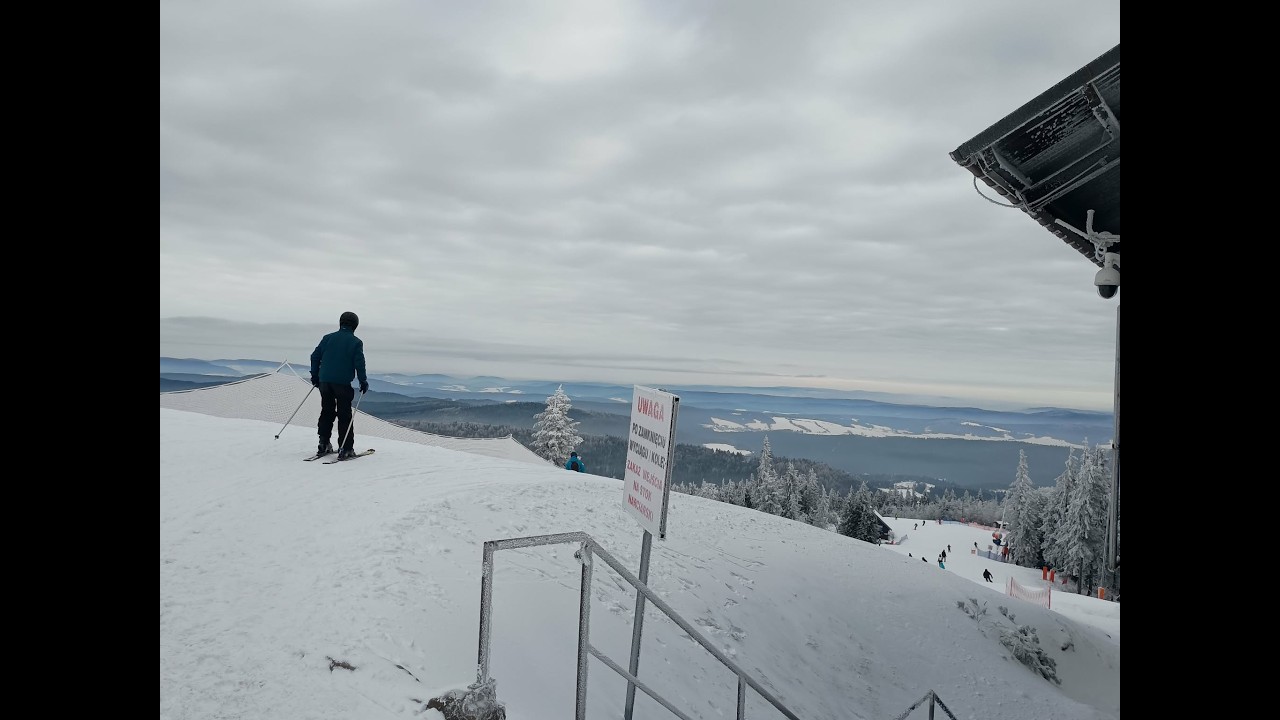 Jaworzyna Krynicka na snowboardzie