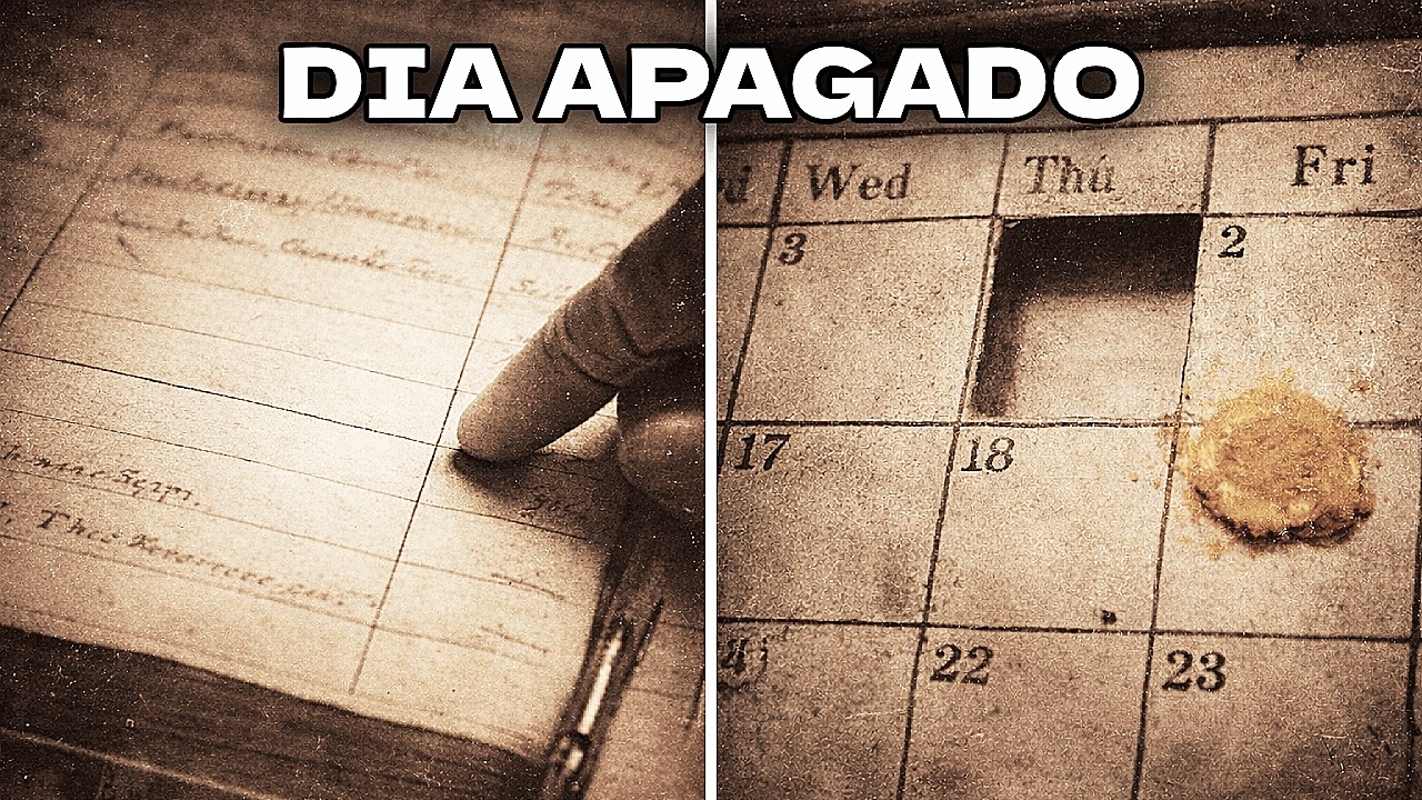 O Dia que Apagaram dos Registros — a Conspiração da Linha Perfeita em Branco