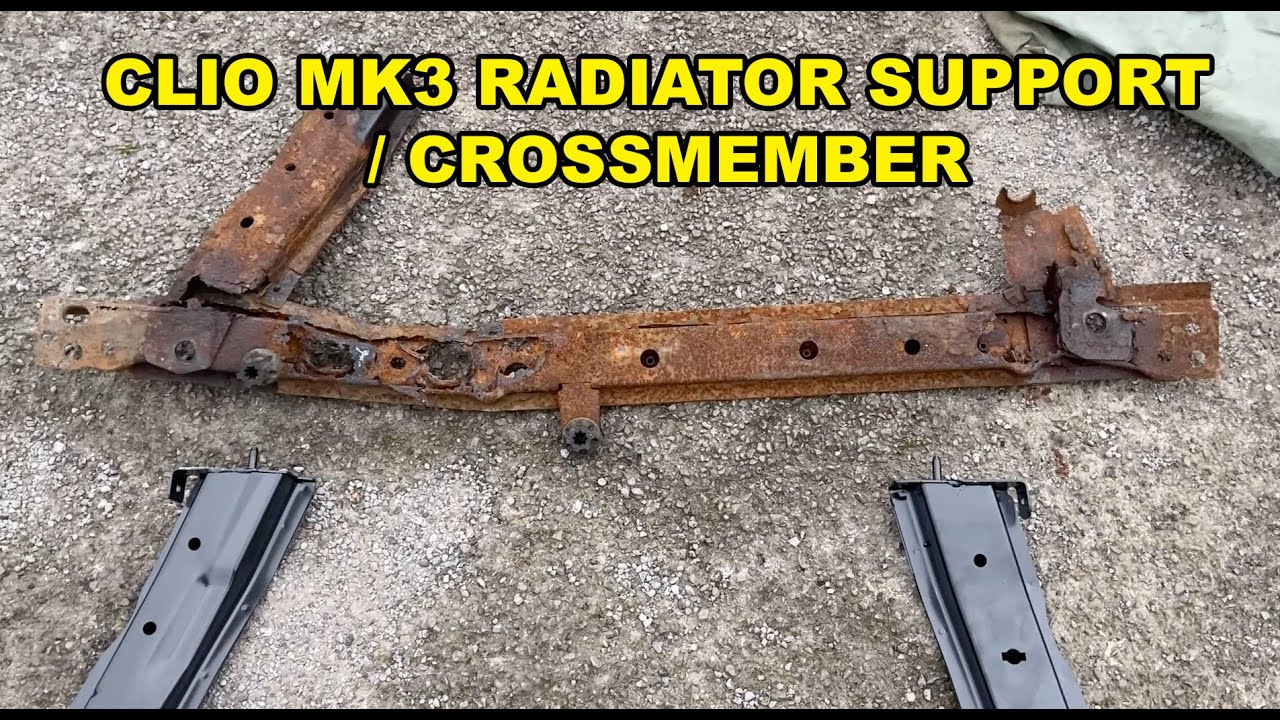 Renault Clio Mk3 - Replacing the Front Crossmember / Radiator Support