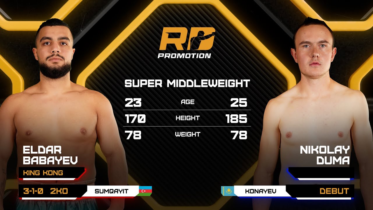 Eldar Babayev (Azerbaijan) vs Nikolay Duma (Kazakhstan): Full Fight