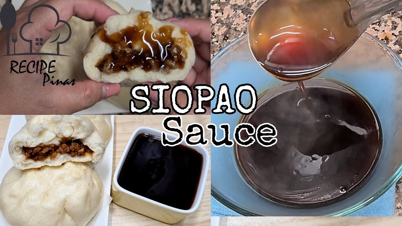 SIOPAO SAUCE | Asado sauce | How to make Siopao Sauce | Steamed Buns Sauce | Recipe Pinas