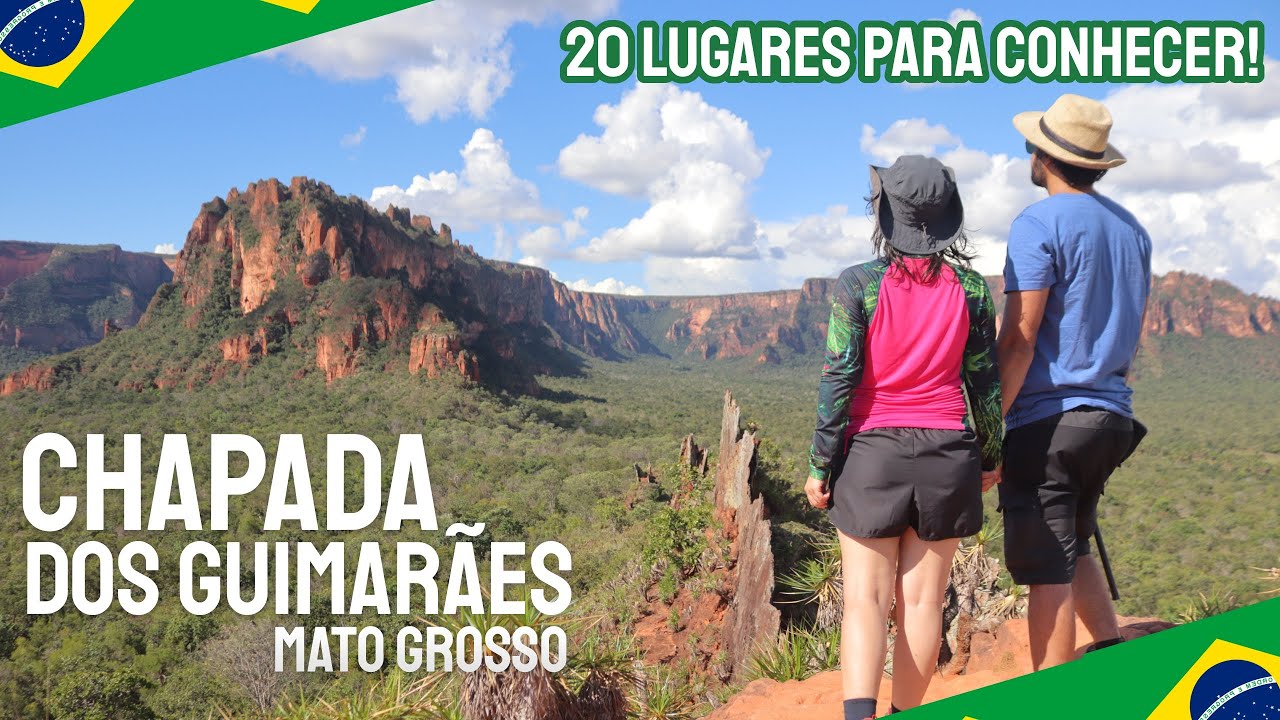 CHAPADA DOS GUIMAR&Atilde;ES, MT | 20 LUGARES em 4 DIAS! | 4K