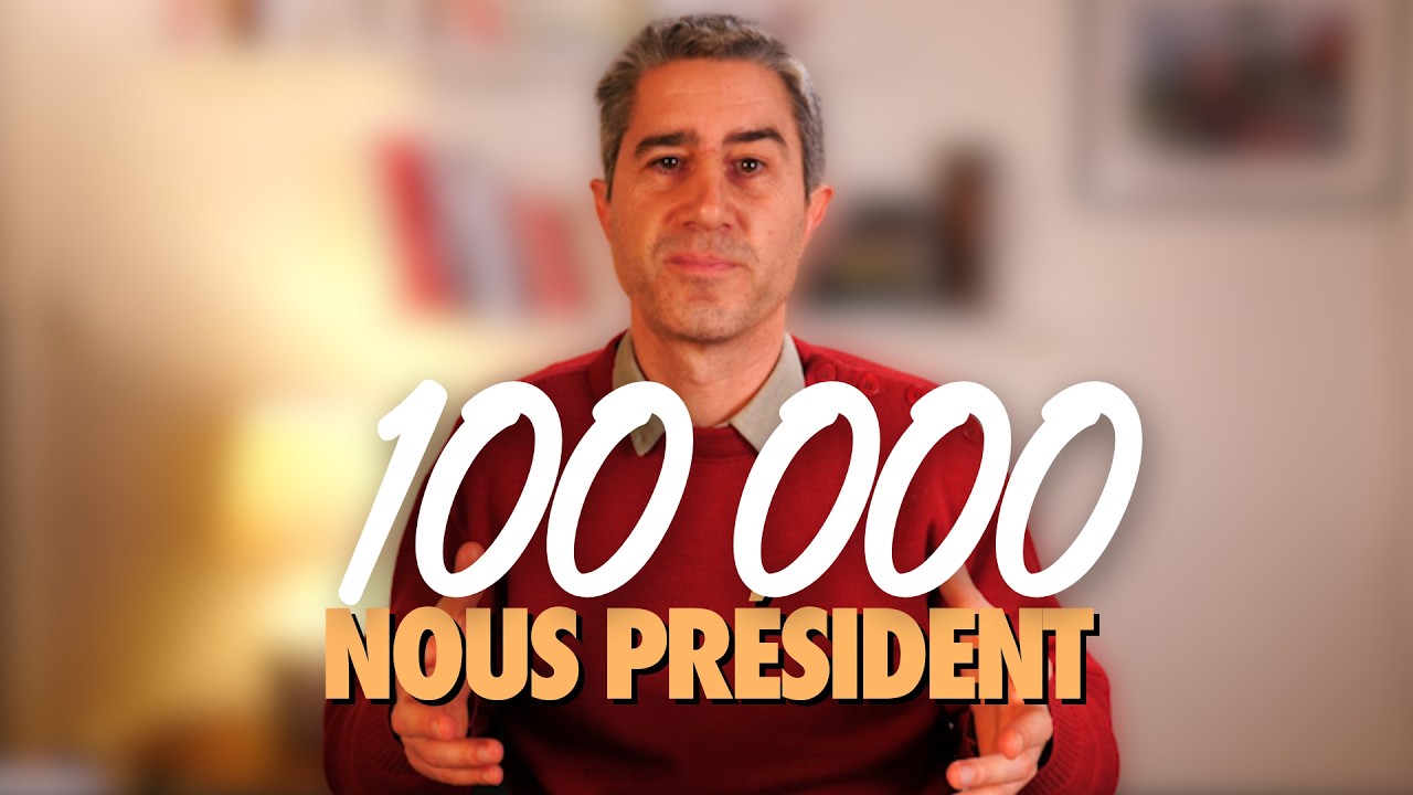 Vous êtes 100 000 