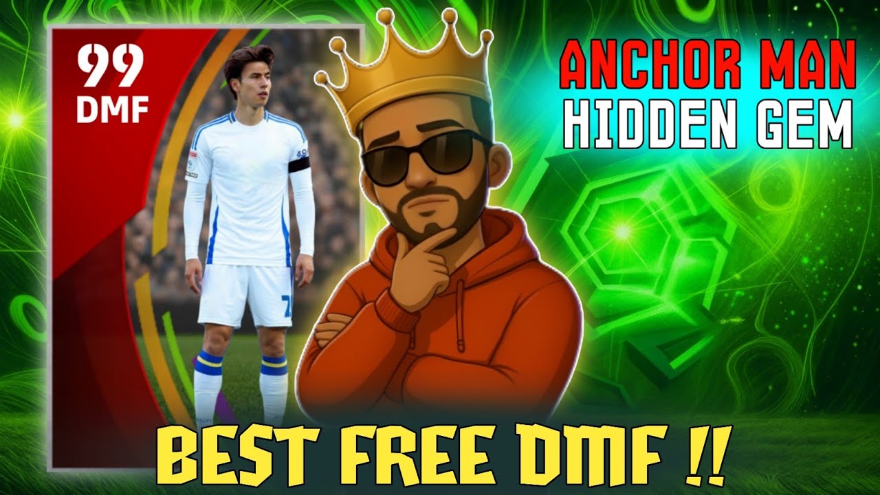 Must Sign This Free Anchor Man DMF👌 | Best Hidden Gem DMF In eFootball 