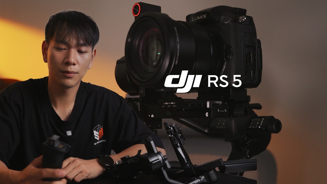 รีวิว DJI RS 5 - กิมบอลที่ Solo Creator ต้องมี ✨
