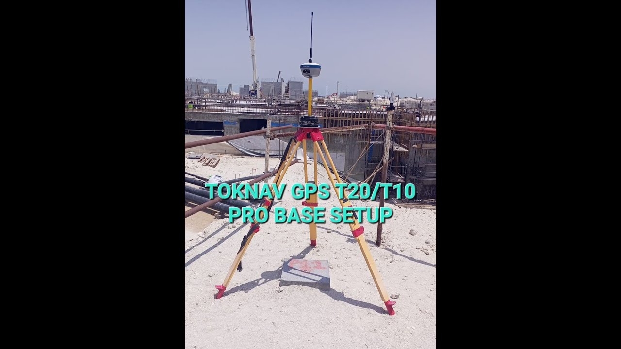 Base Setup TOKNAV GPS T20 and T10 Pro