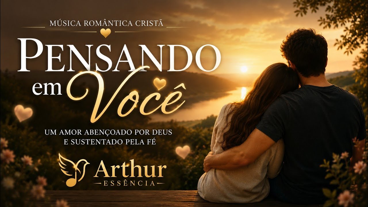 PENSANDO em VOCÊ - Romântica | Arthur Composições | Música Gospel Cristã