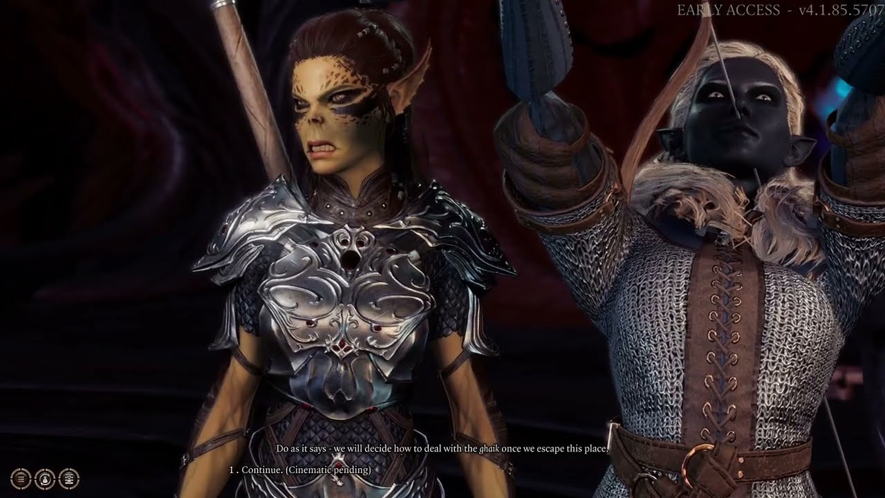 Baldur's Gate III Early Access Bug