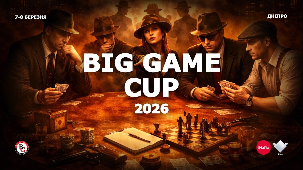 Big Game Cup 2026: день 1, стіл 1