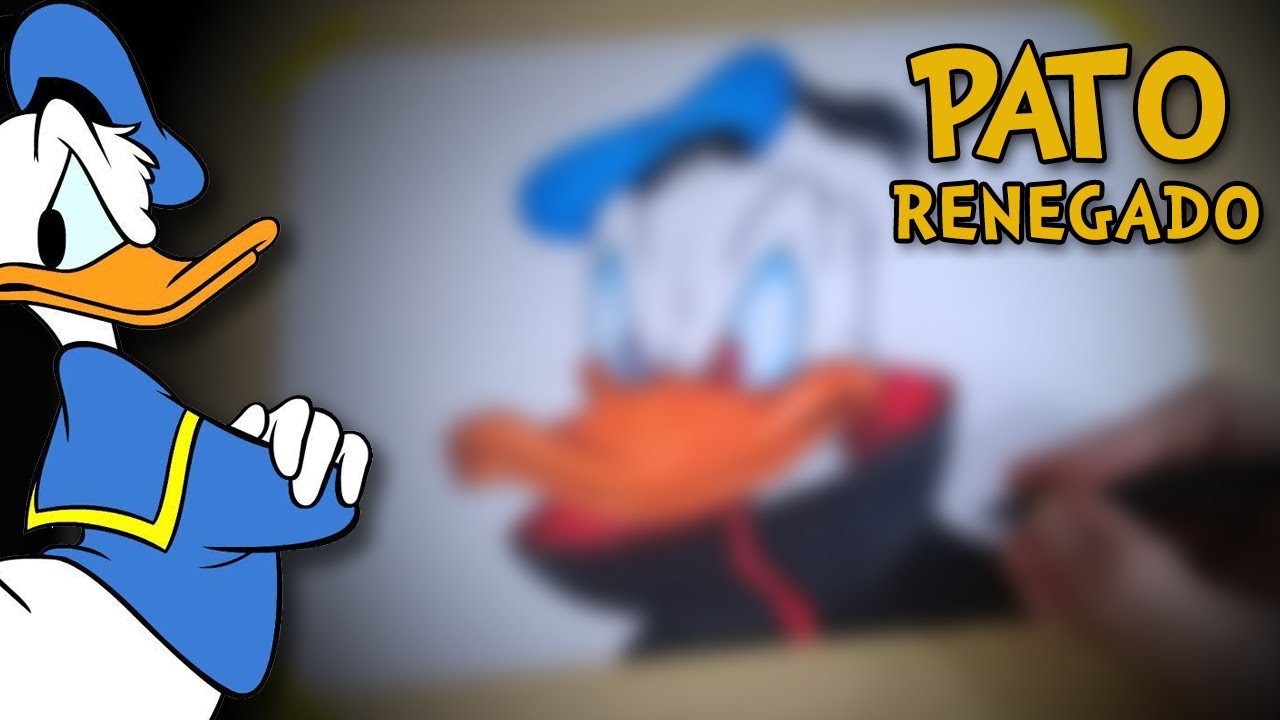COMO DESENHAR o PATO DONALD da AKATSUKI passo a passo