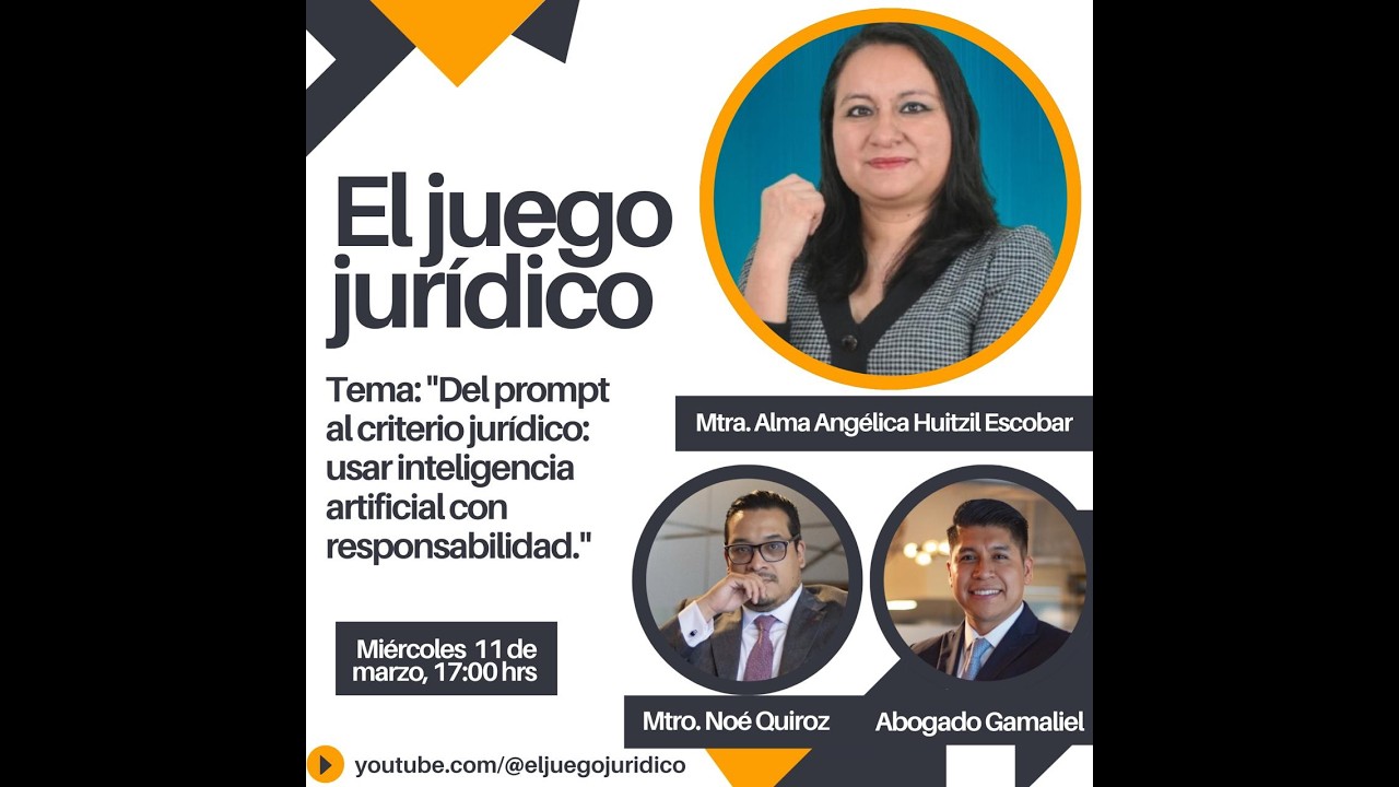 EL JUEGO JURÍDICO 🎙️ Ep. 35: Del prompt al criterio jurídico: usar IA con responsabilidad.