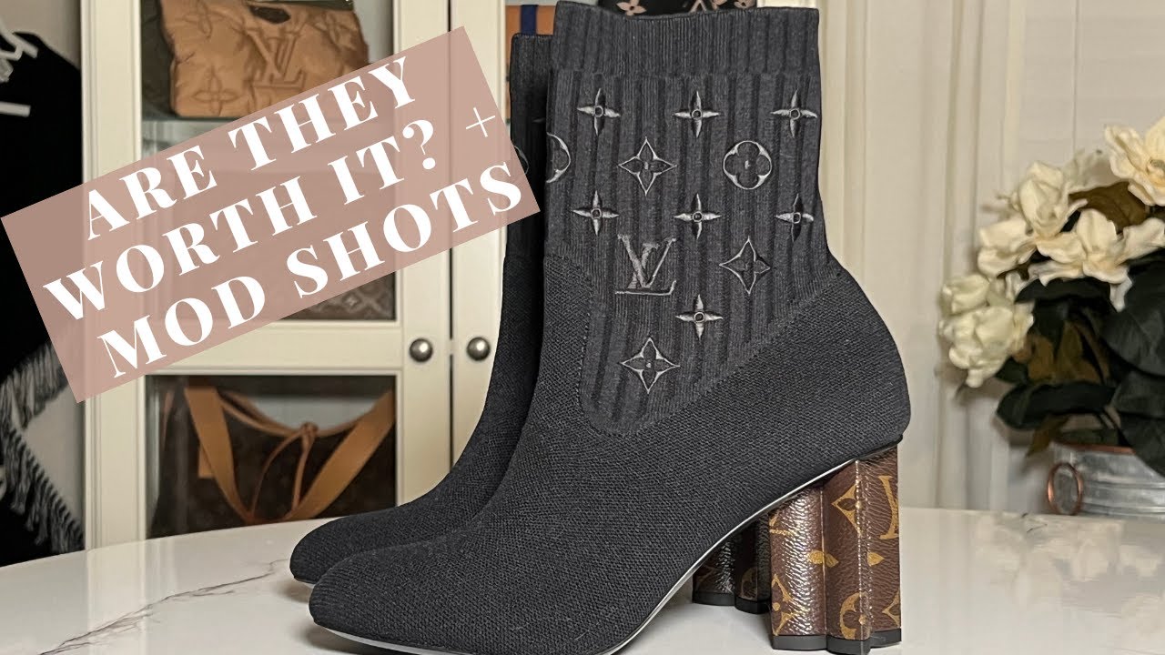 LOUIS VUITTON SILOUETTE BOOTS + MOD SHOTS