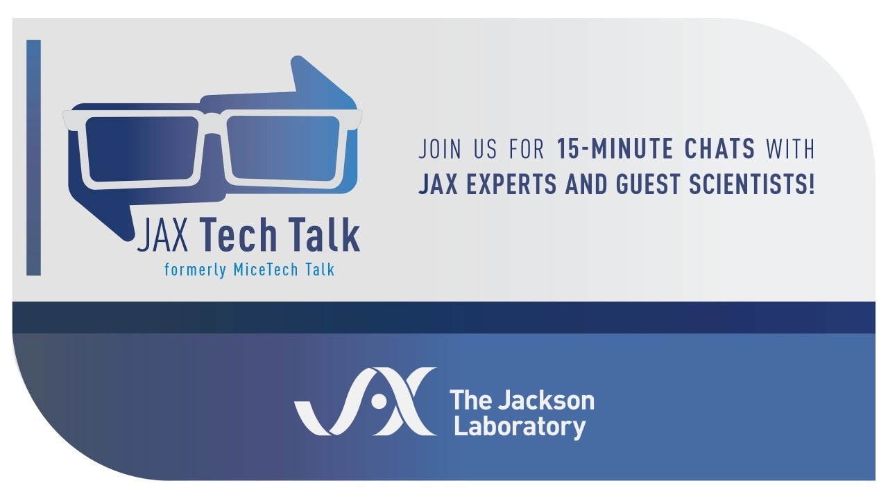 JAX Tech Talk, Episode 38: Let's Talk Pharmacokinetics for Antibody Development (15-June-2021)