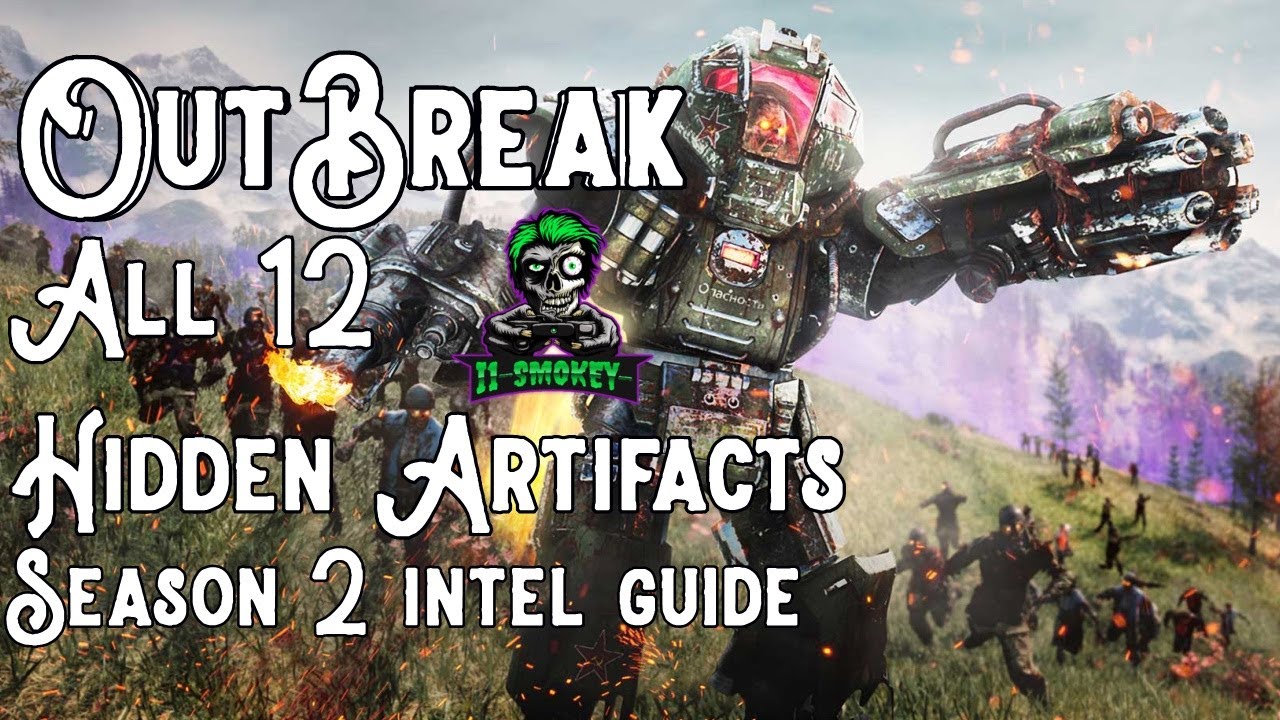 All 12 HIDDEN ARTIFACTS IN OUTBREAK! SEASON 2 INTEL GUIDE!! Call Of Duty Black Ops Cold War Zombies