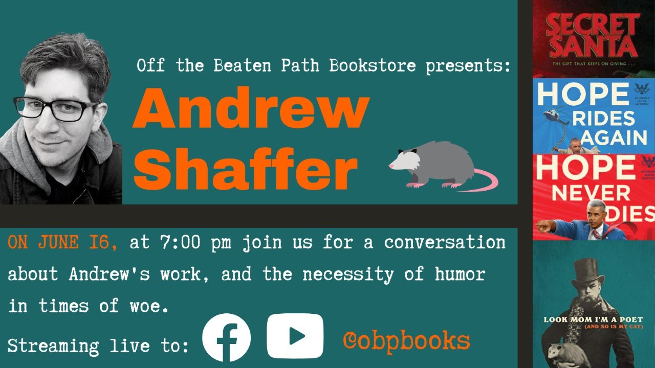 Necessity of Comedy: A Conversation with Andrew Shaffer