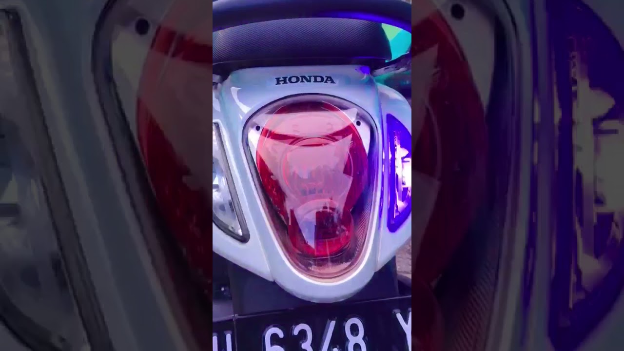 Honda scoopy putih ll esp 2015 check #shorts #shortsbeta #scoopy #scoopymodifikasi
