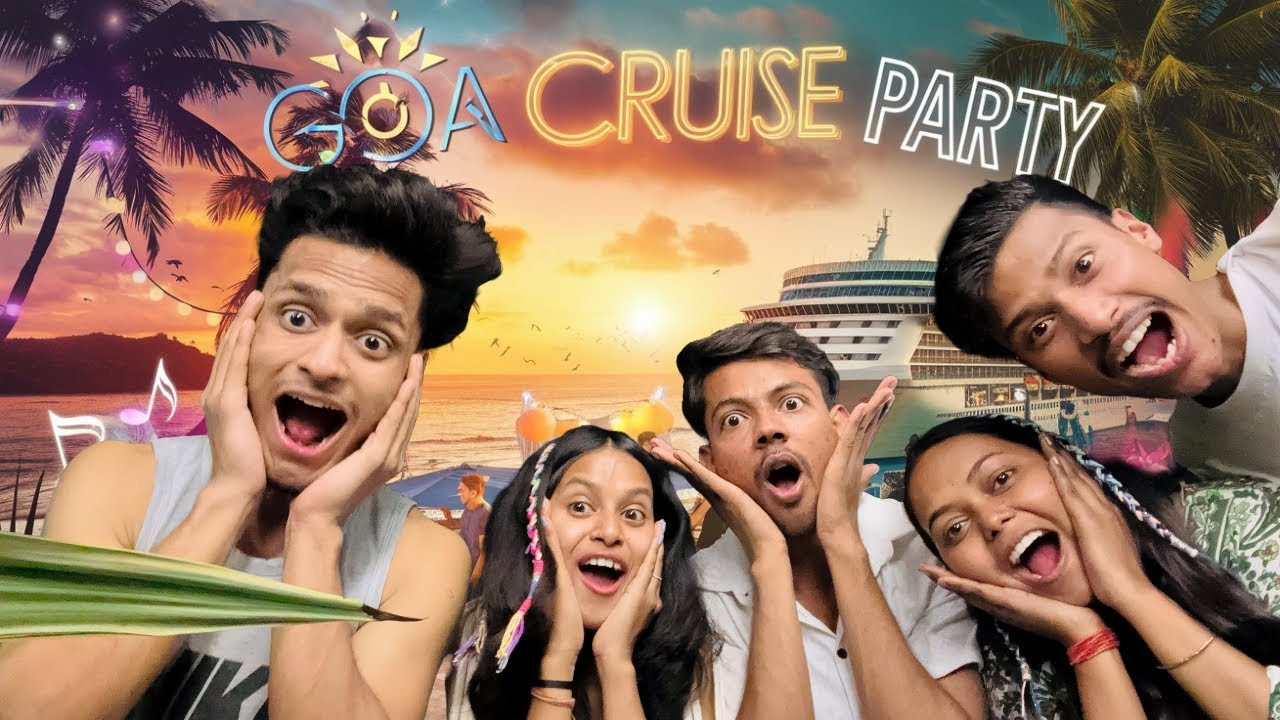 Goa Cruise Night Party Vlog 🌊😍 | Vloggie Himanshu