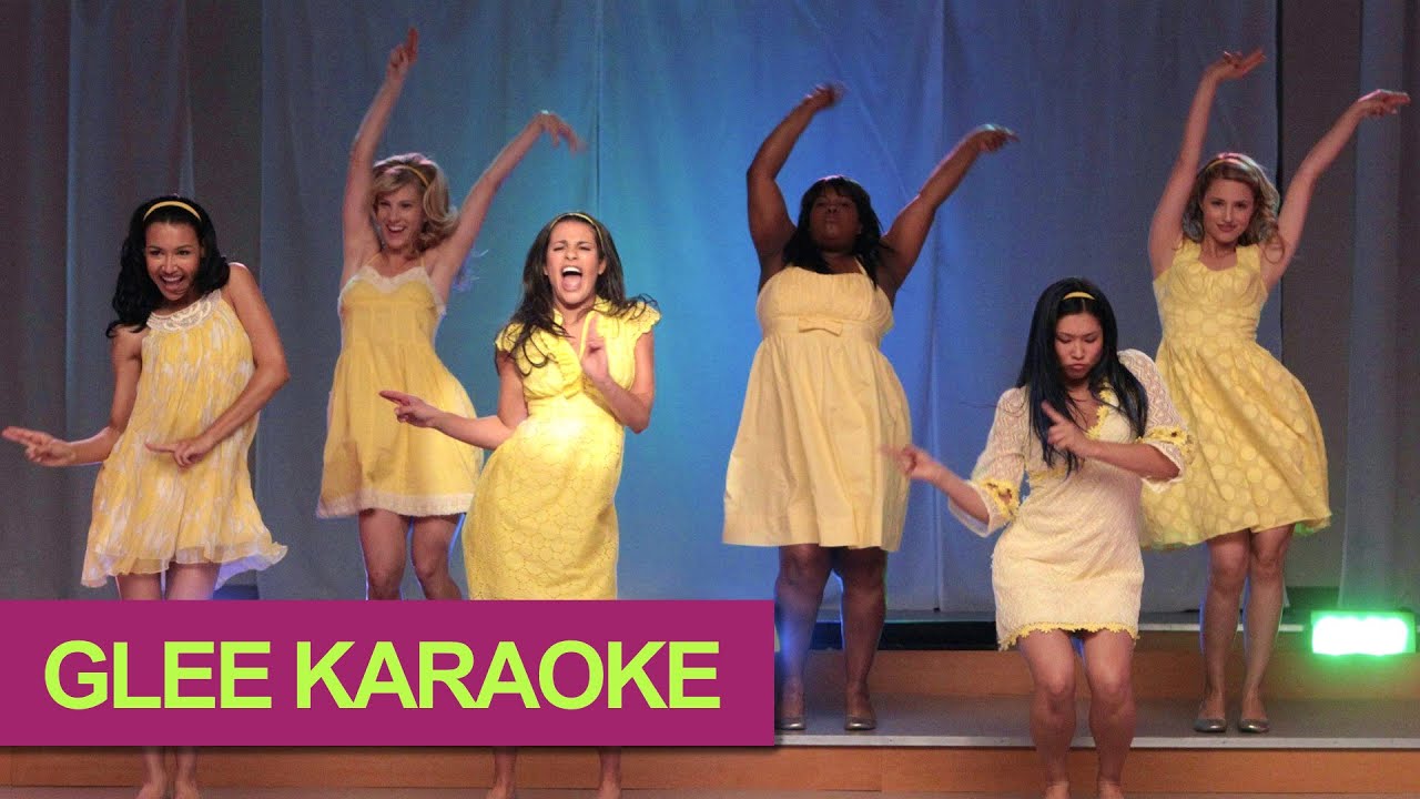 Halo / Walking On Sunshine - Glee Karaoke Version
