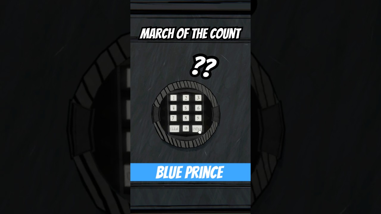 Blue Prince Office Safe puzzle #gaming #shorts