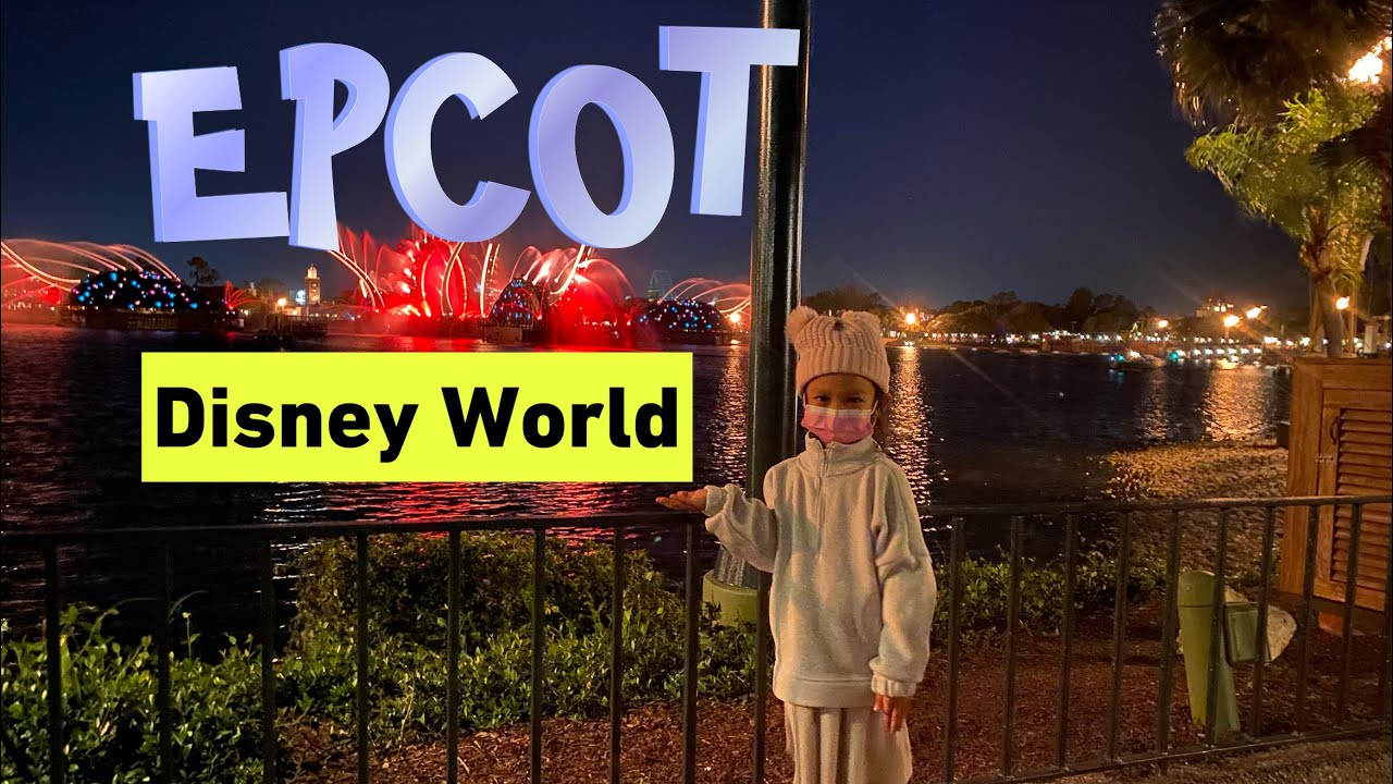 EPCOT Disney World 2022, Spaceship Earth, World Showcase, Harmonious Night Spectacular FireWorks