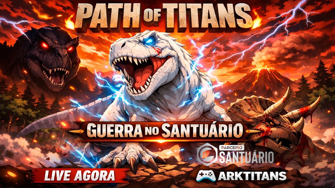 PathOfTitans 🔥 Caos Pré-Hist 🦖