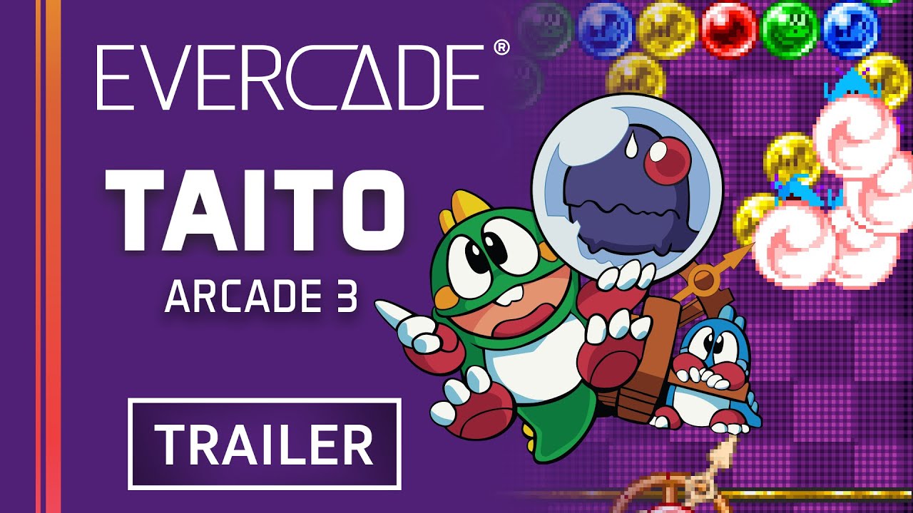 Evercade - TAITO Arcade 3 - Trailer