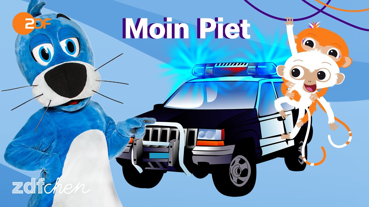Warum ist das Blaulicht blau? | Moin Piet - Quiz mit Quatsch | ZDFchen
