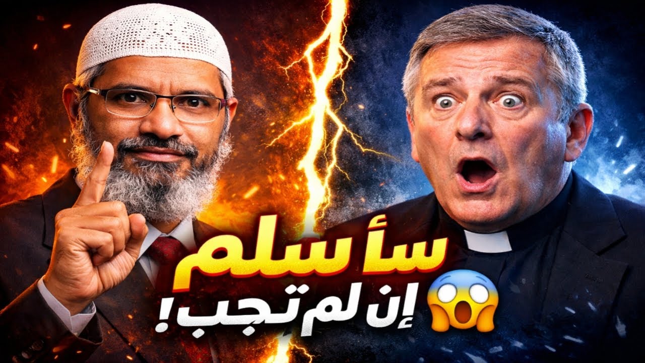 تحدّي صادم داخل الكنيسة! سؤال واحد هزّ القس 😳 | د. ذاكر نايك