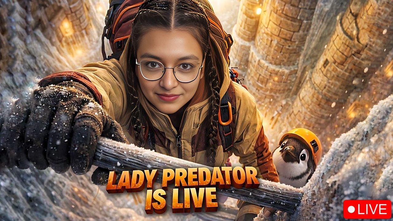 Lady Predator Is Live 🔴 | Full Screen Chill BGMI stream