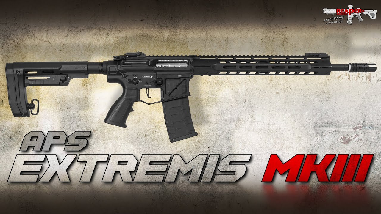 [Review] APS Phantom Extremis MK3 (eSilver Edge) 6mm S-AEG - Airsoft/Softair (German,DE)