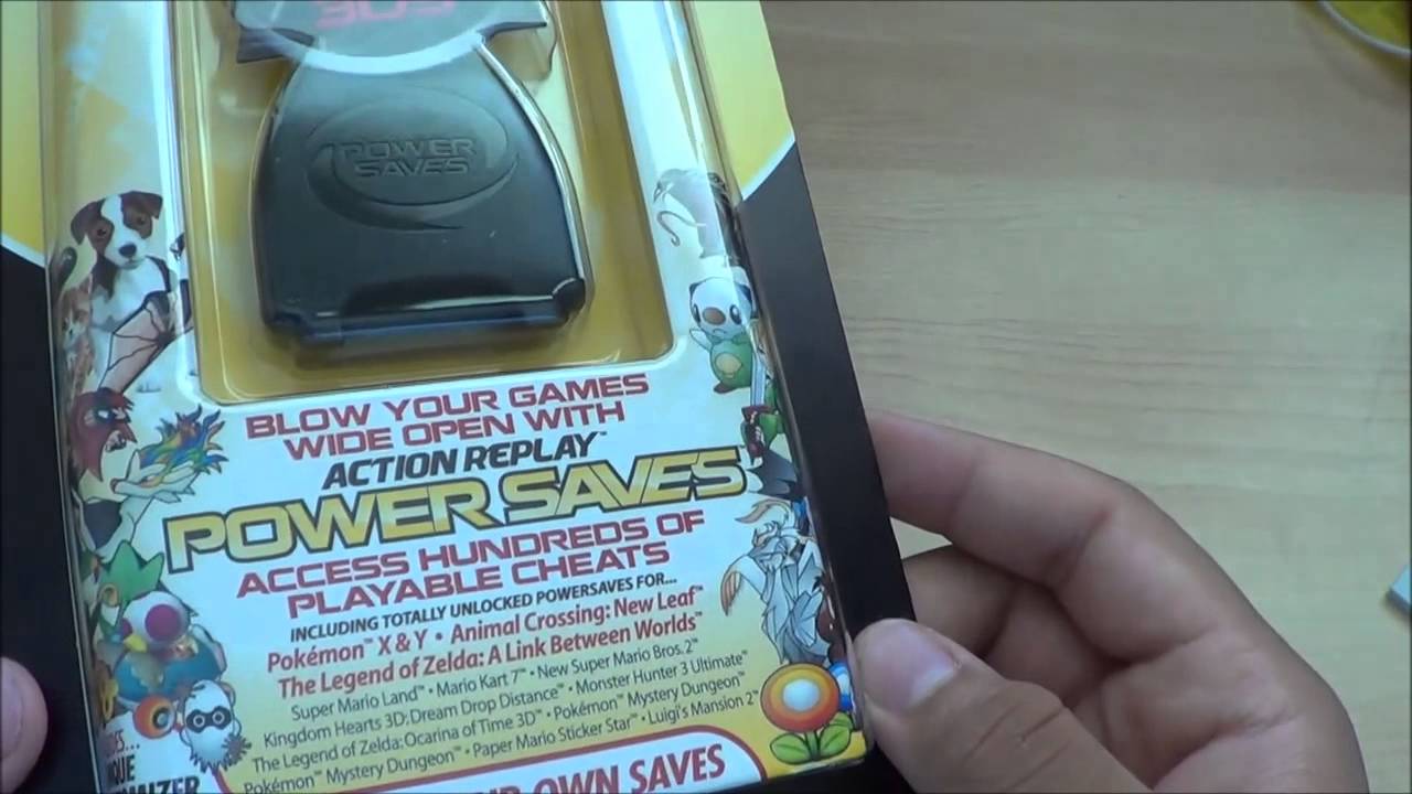 3DS Action Replay PowerSaves Unboxing